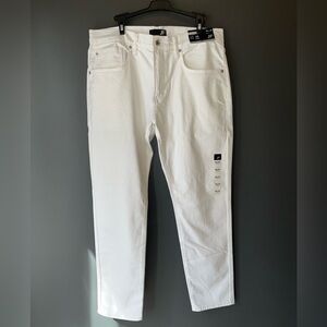 White mens jeans 36x30